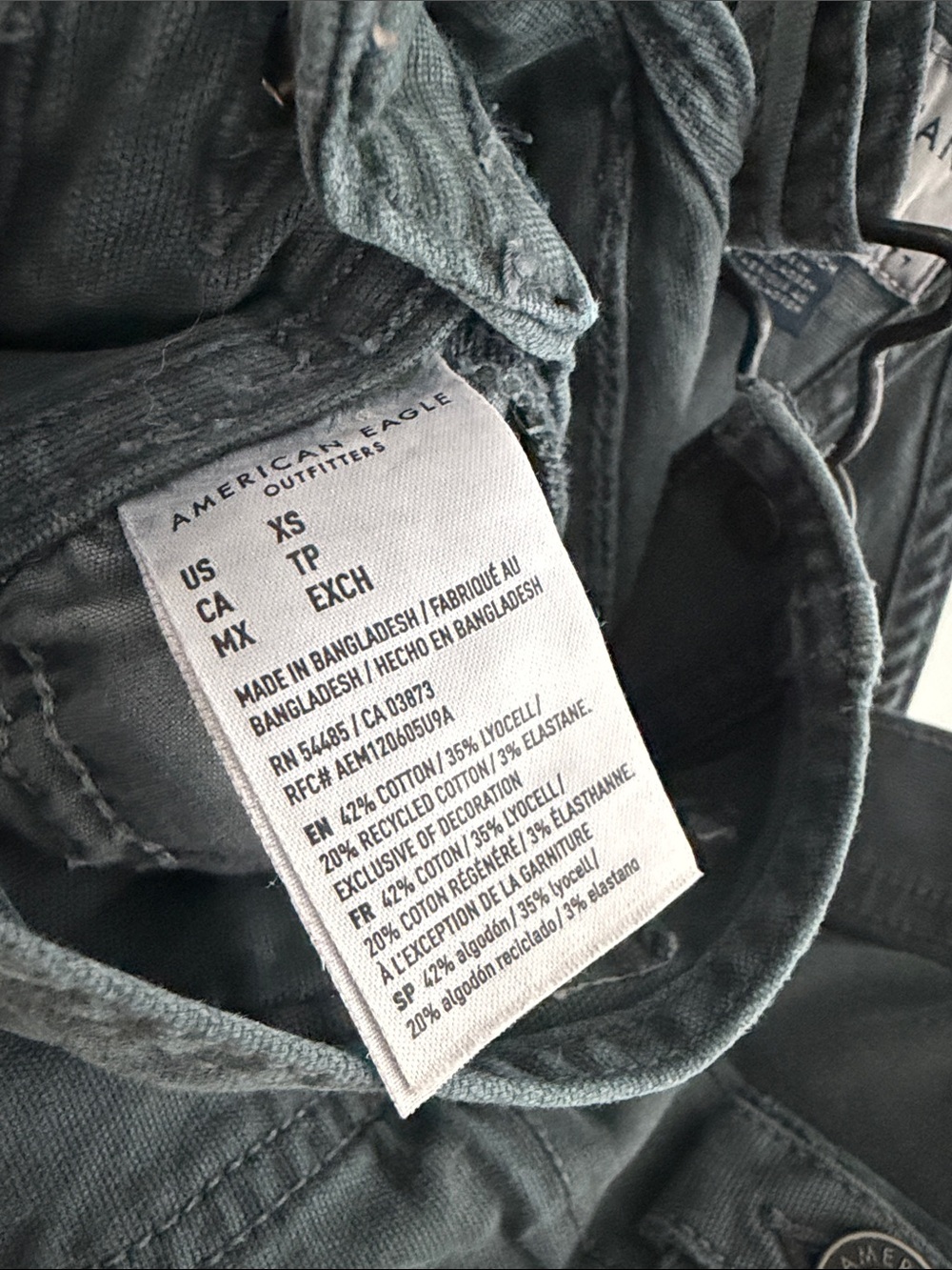 American Eagle Gray Overalls - Picture 5 of 5